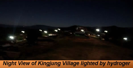 Night View of Kingjung Village